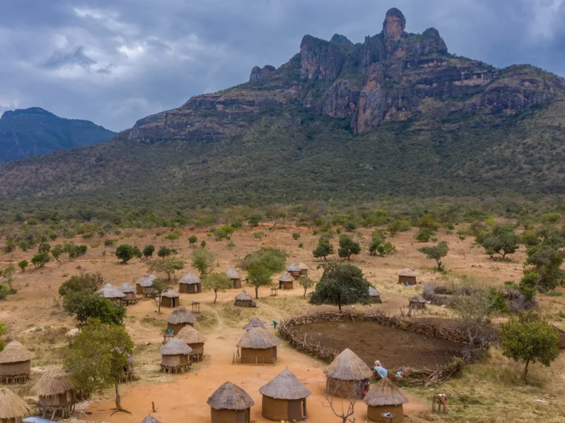 Pokot_Settlement_in_Eastern_Karamoja_in_Uganda Village Homestays